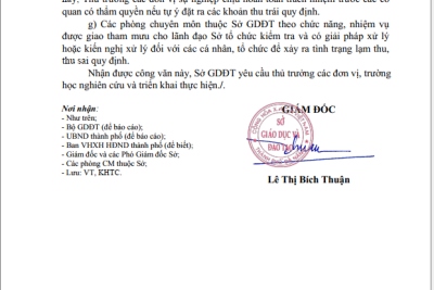 HƯỚNG DẪN THỰC HIỆN CÁC KHOẢN THU, GIÁ DỊCH VỤ NĂM HỌC 2025-2026